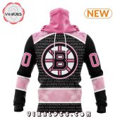Nhl Boston Bruins Special Pink Fight Breast Cancer Design Hoodie Sizzling - demo10
