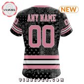 Nhl Boston Bruins Special Pink Paisley Design Hoodie Our Hard Working Soul - demo10