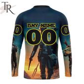 Nhl Boston Bruins Special Star Wars The Mandalorian Design Hoodie Speechless - demo10
