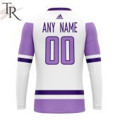 Nhl Buffalo Sabres Personalize 2023 Hockey Fight Cancer Hoodie Stand Easy Bro - demo10