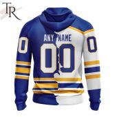 Nhl Buffalo Sabres Personalize 2023 Home Mix Away Hoodie Handsome As Usual - demo10