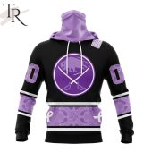 Nhl Buffalo Sabres Special Black And Lavender Hockey Fight Cancer Design Personalized Hoodie 4 Widjs.jpg - demo10