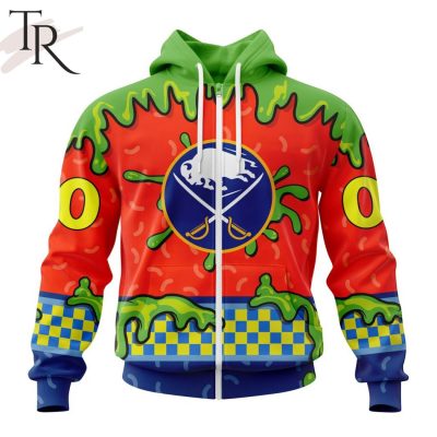 NHL Buffalo Sabres Special Nickelodeon Design Hoodie