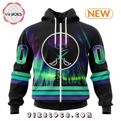 NHL Buffalo Sabres Special Northern Lights Hoodie