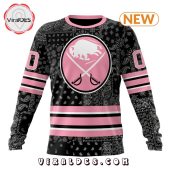 Nhl Buffalo Sabres Special Pink Paisley Design Hoodie Long Time - demo10