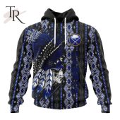 Nhl Buffalo Sabres Special Skull Native Design Hoodie Stand Easy Bro - demo10