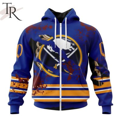 NHL Buffalo Sabres Specialized Design Jersey With Your Ribs For Halloween Hoodie