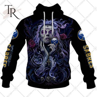 NHL Buffalo Sabres Tattoo Girl Artwork 2023 Unisex Hoodie, Tshirt