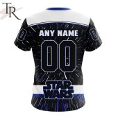 Nhl Buffalo Sabres X Star Wars Meteor Shower Design Hoodie Stand Easy Bro - demo10