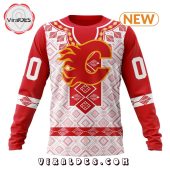 Nhl Calgary Flames Native Heritage Hoodie I Like Your Dress, It Is Amazing - demo10