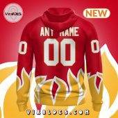 Nhl Calgary Flames Special Colour Rush Hoodie You Are Always Best Dear - demo10
