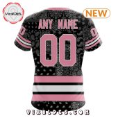 Nhl Calgary Flames Special Pink Paisley Design Hoodie Good Click - demo10