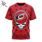 Nhl Carolina Hurricanes Special Grateful Dead Design Hoodie Mesmerising - demo10