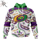 Nhl Carolina Hurricanes Special Mardi Gras Design Hoodie Selfie Expert - demo10
