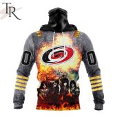 Nhl Carolina Hurricanes Special Mix Kiss Band Design Hoodie Unique And Sober - demo10