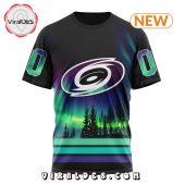 Nhl Carolina Hurricanes Special Northern Lights Hoodie You Look Lazy - demo10