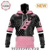 Nhl Carolina Hurricanes Special Pink Paisley Design Hoodie Generous Look - demo10