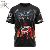 Nhl Carolina Hurricanes Special Skull Art Design Hoodie Best Picture Ever - demo10