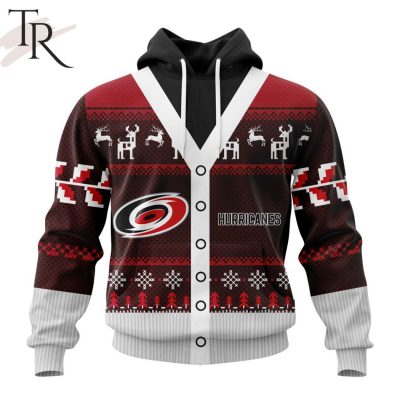 NHL Carolina Hurricanes Specialized Unisex Sweater For Chrismas Season Hoodie