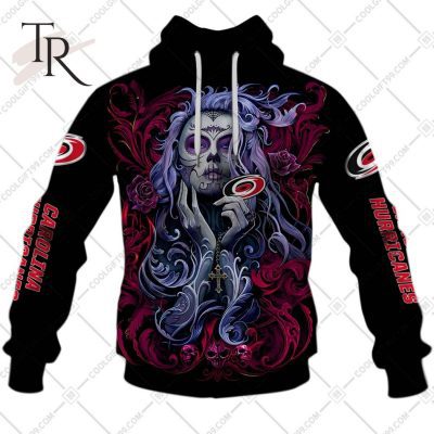 NHL Carolina Hurricanes Tattoo Girl Artwork 2023 Unisex Hoodie, Tshirt