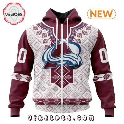 NHL Colorado Avalanche Native Heritage Hoodie