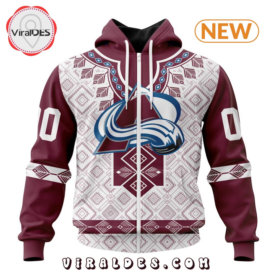 NHL Colorado Avalanche Native Heritage Hoodie