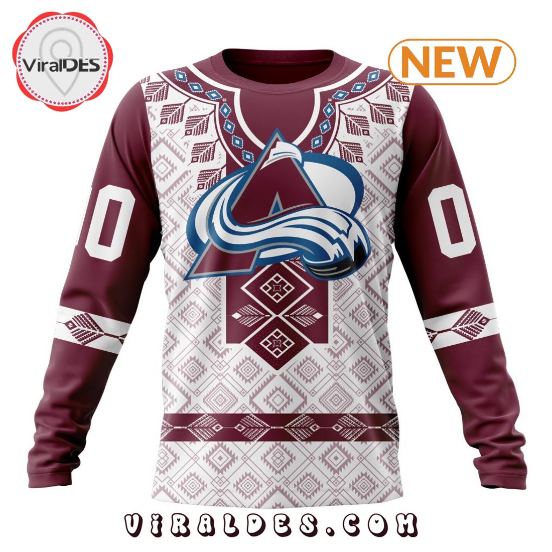NHL Colorado Avalanche Native Heritage Hoodie
