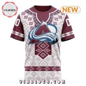 Nhl Colorado Avalanche Native Heritage Hoodie Out Of The World - demo10