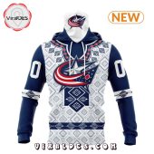 Nhl Columbus Blue Jackets Native Heritage Hoodie Amazing Pic - demo10