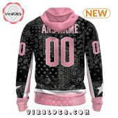 Nhl Columbus Blue Jackets Special Pink Paisley Design Hoodie Studious Look - demo10