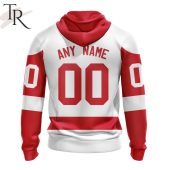 Nhl Detroit Red Wings Personalized 2023 Away Kits Hoodie Stand Easy Bro - demo10
