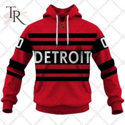 NHL Detroit Red Wings Reverse Retro 2223 Style Hoodie 3D