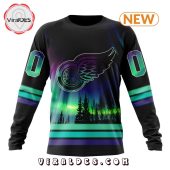 Nhl Detroit Red Wings Special Northern Lights Hoodie Good Click - demo10
