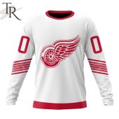 Nhl Detroit Red Wings Special Whiteout Design Hoodie Nice Elegant Click - demo10