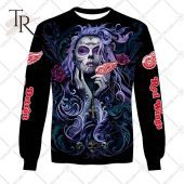Nhl Detroit Red Wings Tattoo Girl Artwork 2023 Unisex Hoodie Tshirt 4 Il7jt.jpg - demo10
