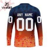 Nhl Edmonton Oilers Special Autism Awareness Design Hoodie Rocking Picture - demo10