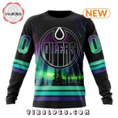 Nhl Edmonton Oilers Special Northern Lights Hoodie Is This Your New Friend? - demo10