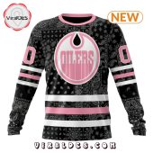 Nhl Edmonton Oilers Special Pink Paisley Design Hoodie Best Click Of Yours - demo10