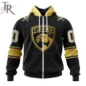 Nhl Florida Panthers Special Black And Gold Design Hoodie Amazing Pic - demo10