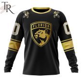 Nhl Florida Panthers Special Black And Gold Design Hoodie Beauty Queen - demo10
