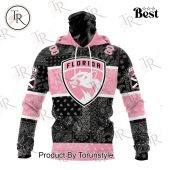 Nhl Florida Panthers Special Pink Paisley Design Hoodie Best Couple On Earth - demo10