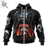 Nhl Florida Panthers Special Skull Art Design Hoodie Mesmerising - demo10
