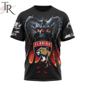 Nhl Florida Panthers Special Skull Art Design Hoodie You Look Handsome Bro - demo10