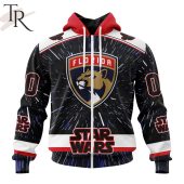 Nhl Florida Panthers X Star Wars Meteor Shower Design Hoodie Out Of The World - demo10