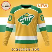Nhl Minnesota Wild Special Colour Rush Hoodie Impressive Picture. - demo10