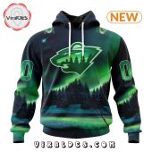 Nhl Minnesota Wild Special Northern Lights Hoodie Cool Dp - demo10