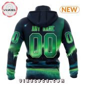Nhl Minnesota Wild Special Northern Lights Hoodie Nice Shot Bro - demo10