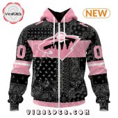 Nhl Minnesota Wild Special Pink Paisley Design Hoodie Cutting Dash - demo10