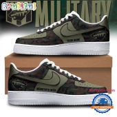 NHL Minnesota Wild Special Veterans Military Apreciation Air Force 1 Shoes Sneaker
