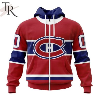 NHL Montreal Canadiens Personalized 2023 Home Kits Hoodie